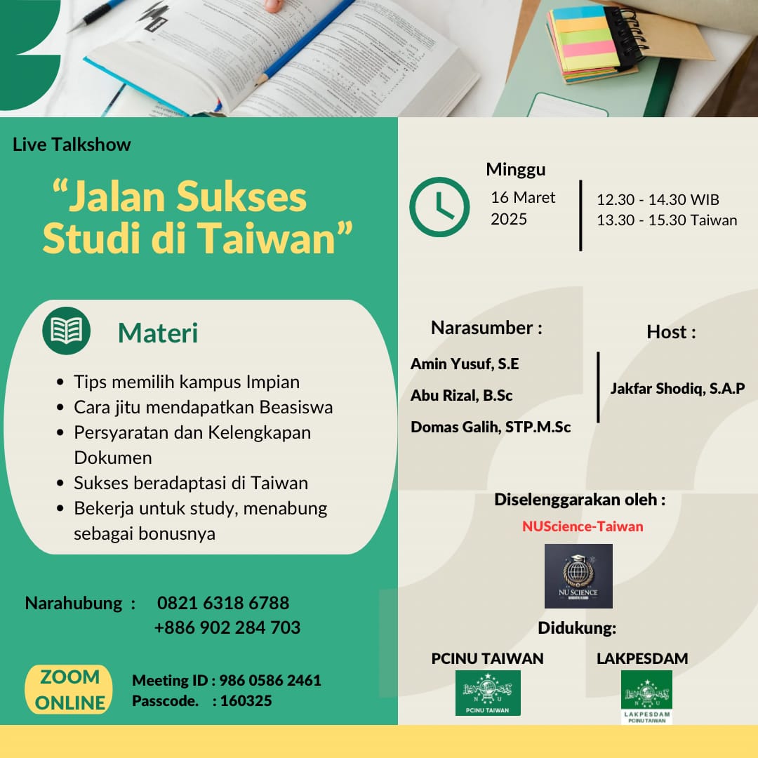 Kuliah di Taiwan